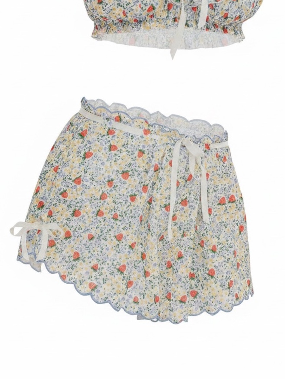 FOR LOVE & LEMONS Strawberry Kiss Shorts | Small | NWT